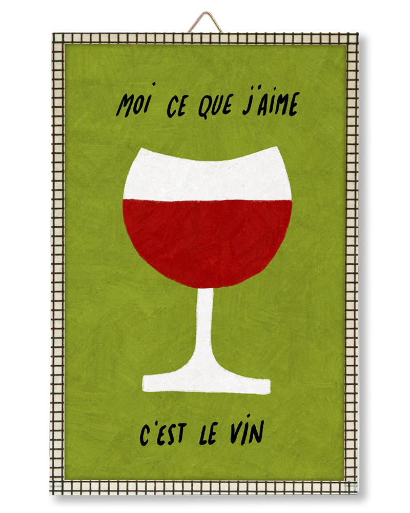 Moi ce que j'aime C'est le vin